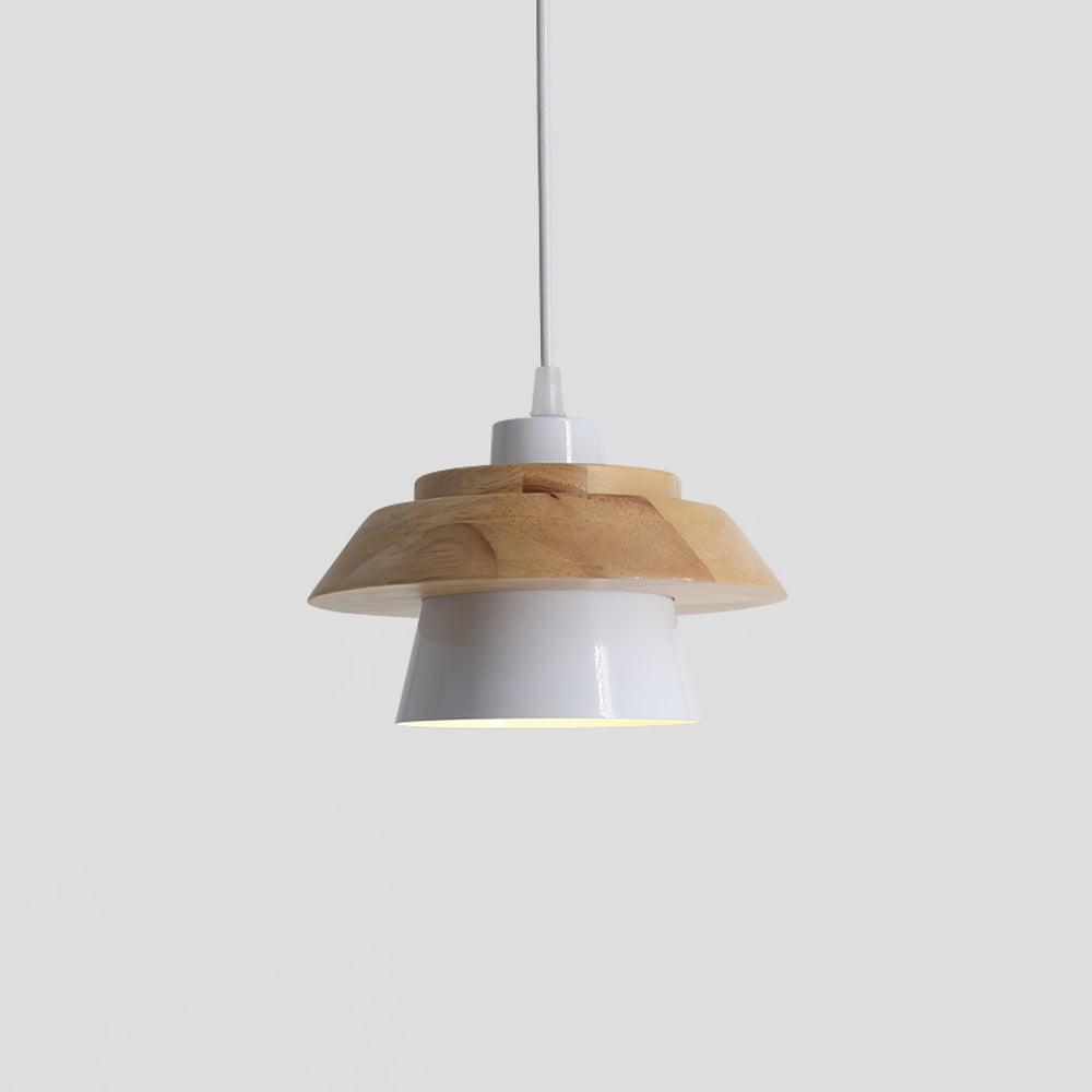 Morrowe Stone hout hanglamp