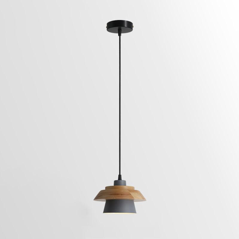 Morrowe Stone hout hanglamp
