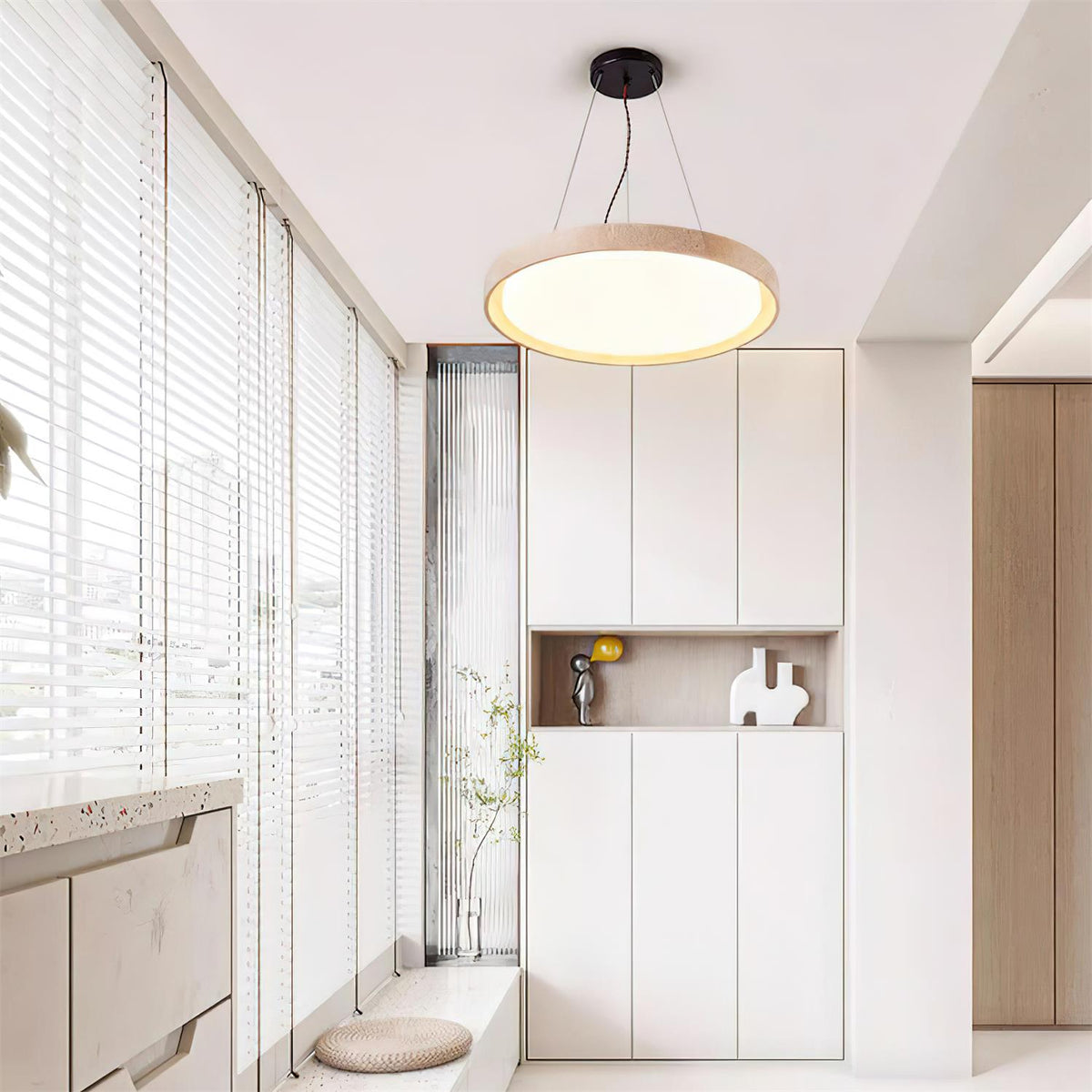 Tavaneria hanglamp travertin Ring