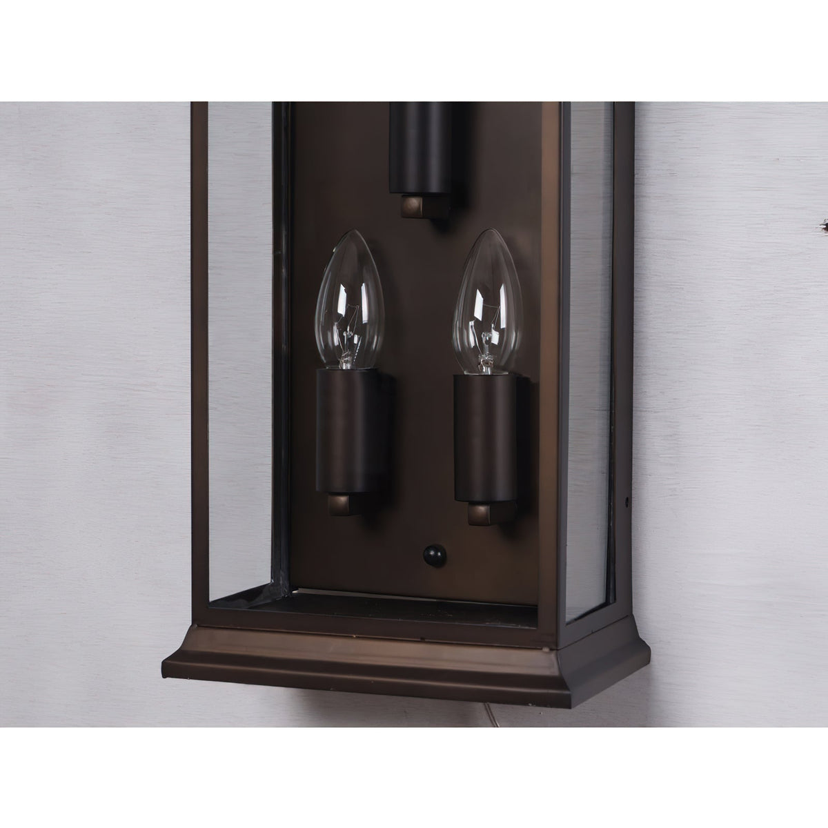 Esolarae wandlamp met donker glas