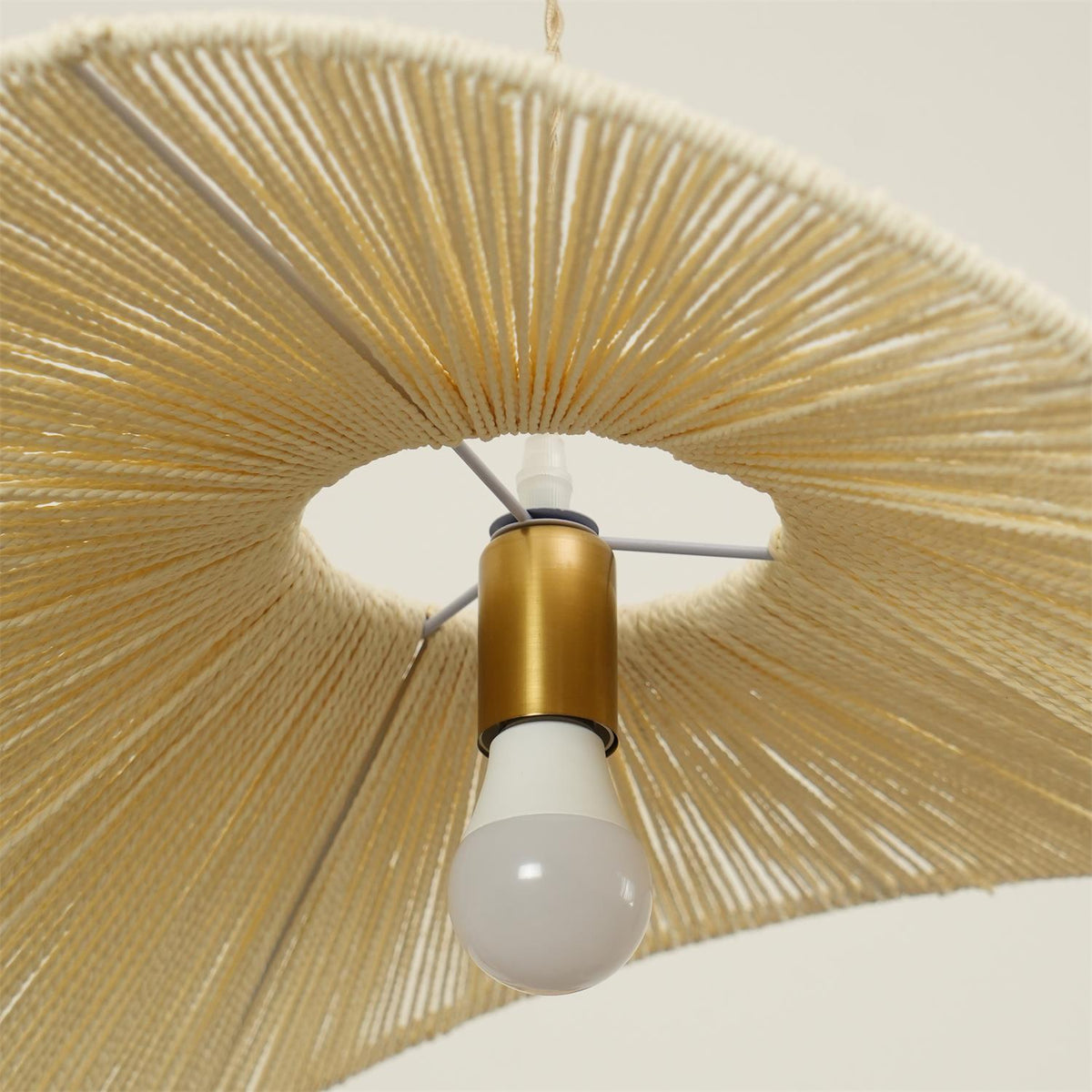 Canoeria handgeweven natuurlijke rotan hanglamp