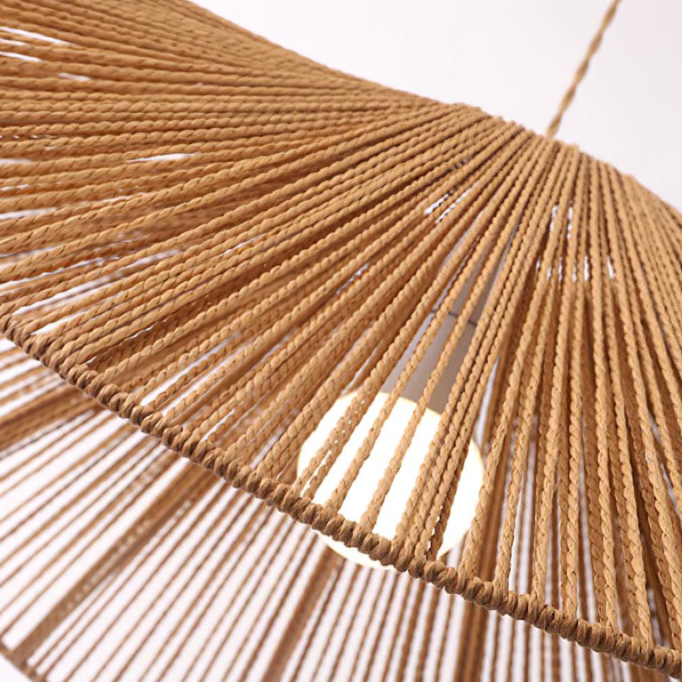 Canoeria handgeweven natuurlijke rotan hanglamp