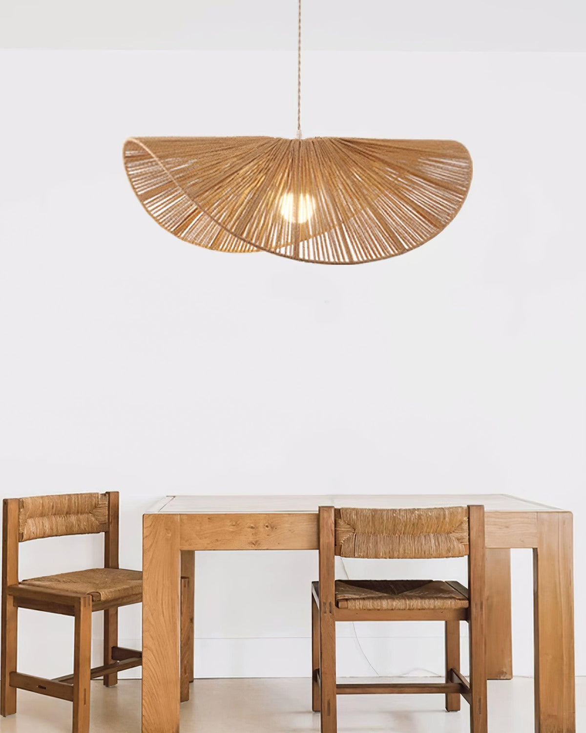 Canoeria handgeweven natuurlijke rotan hanglamp