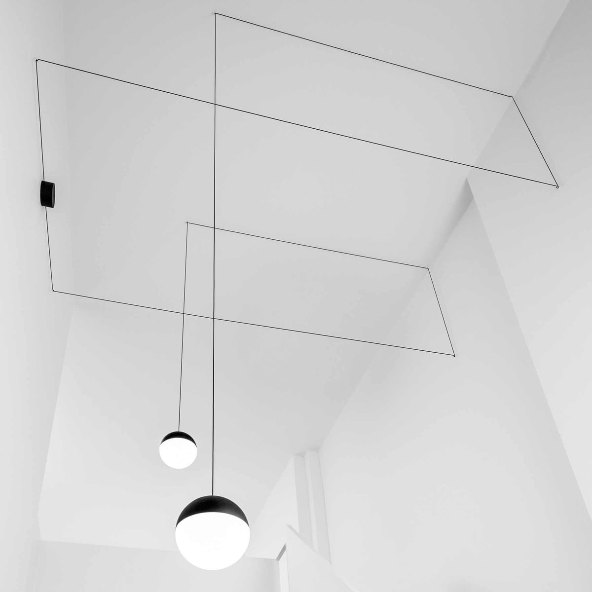 Fio Kunststof minimalistische hanglamp