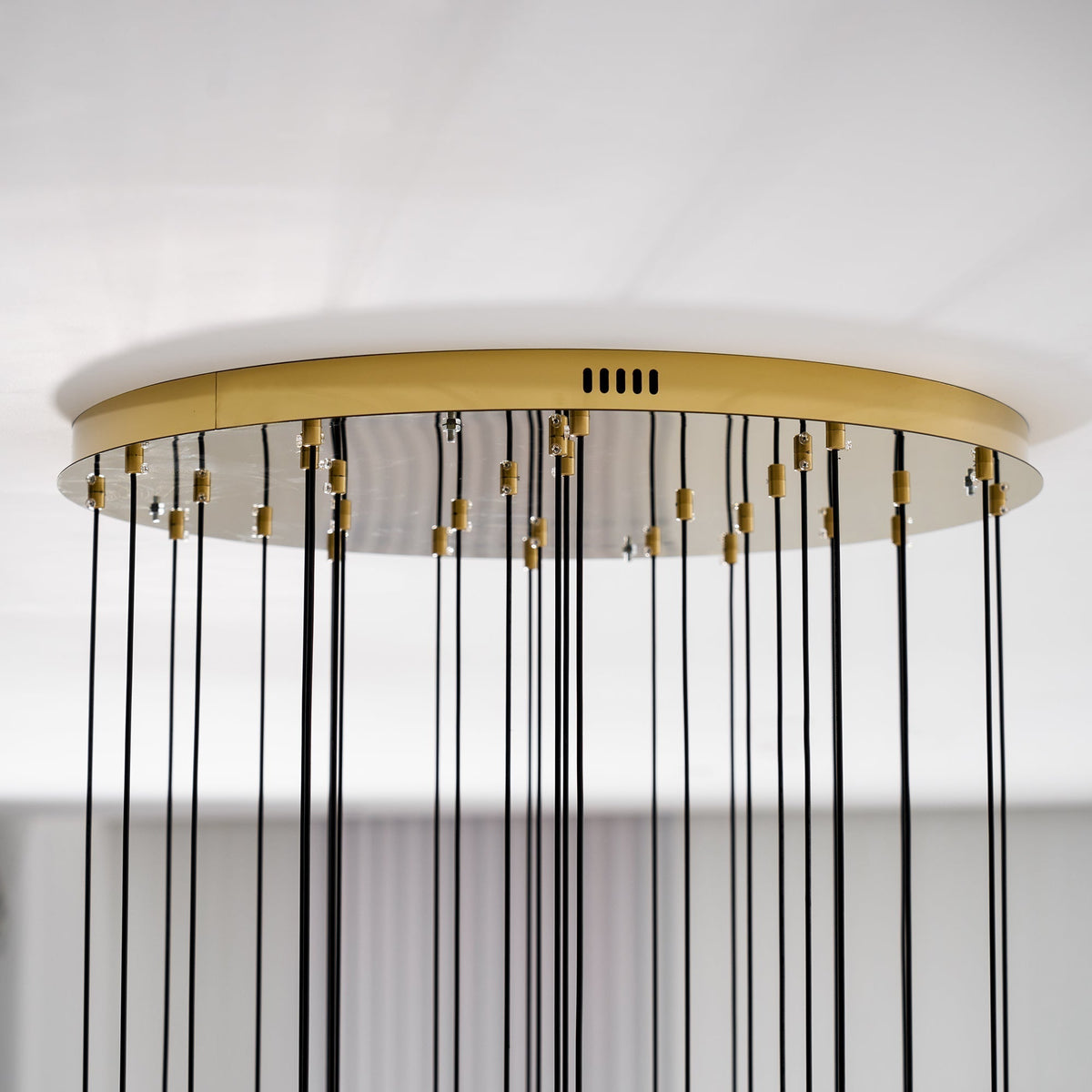 Sultana kroonluchter albast Cluster Orb Cascade