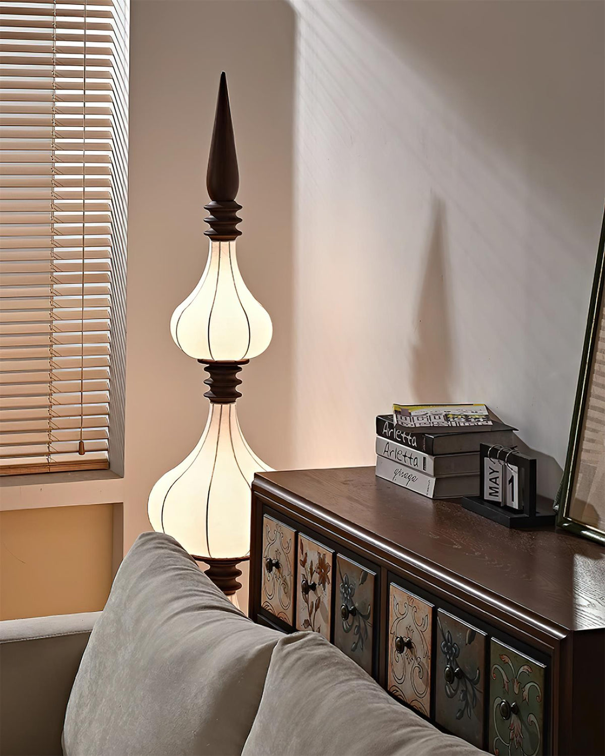 Pagoda vloerlamp