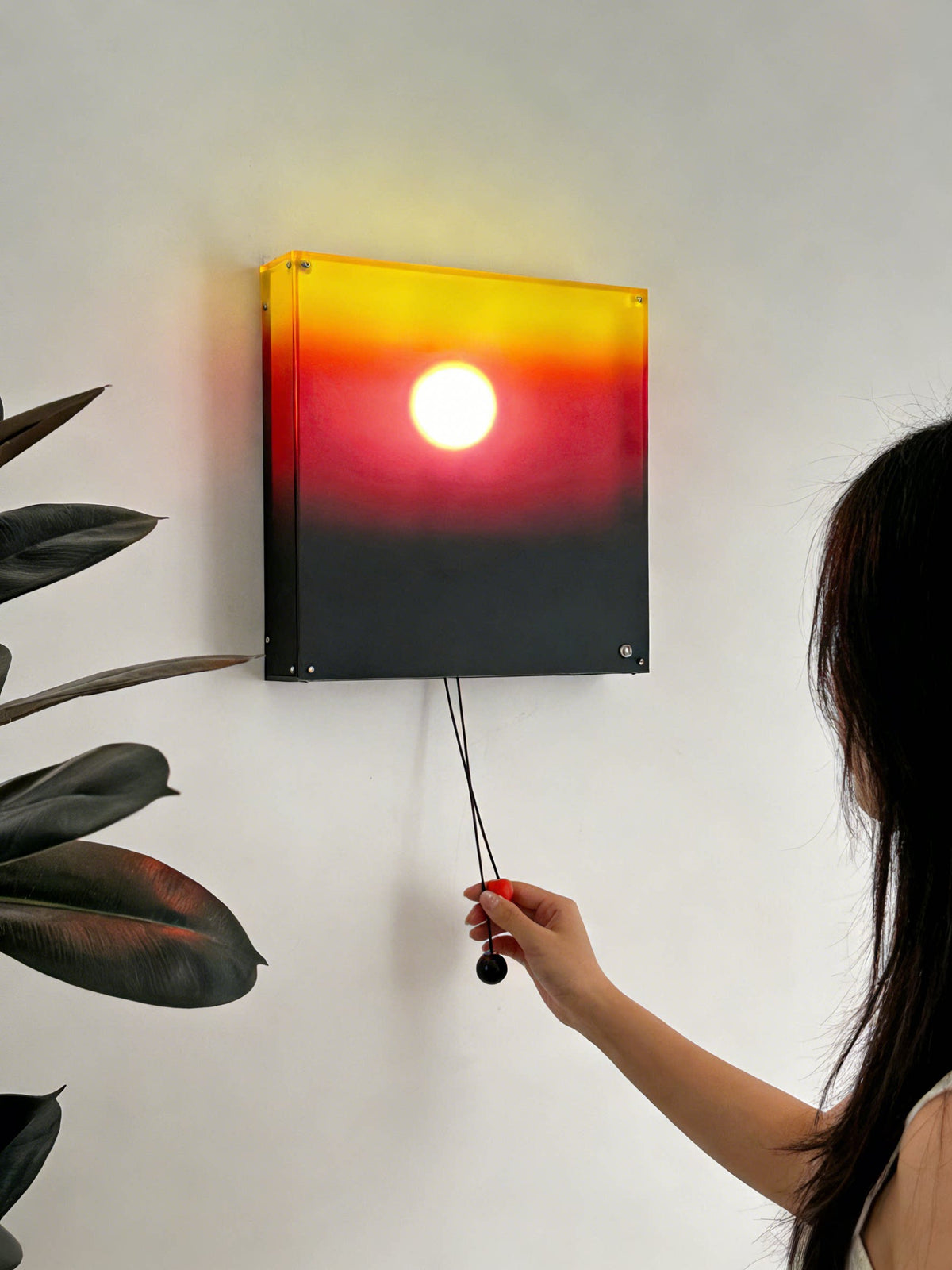 Sunset wandlamp