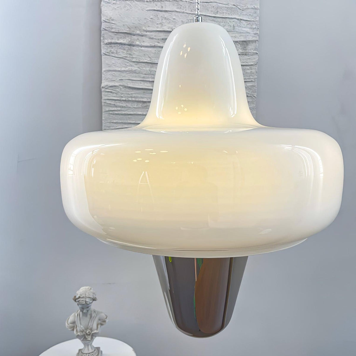 Nuvia minimalistische hanglamp van glas