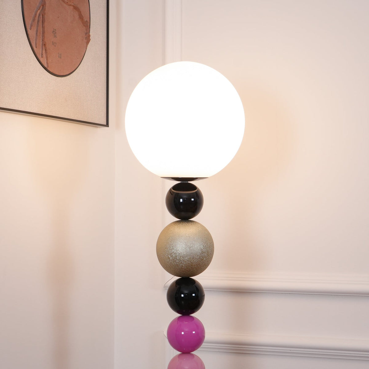 Beads vloerlamp