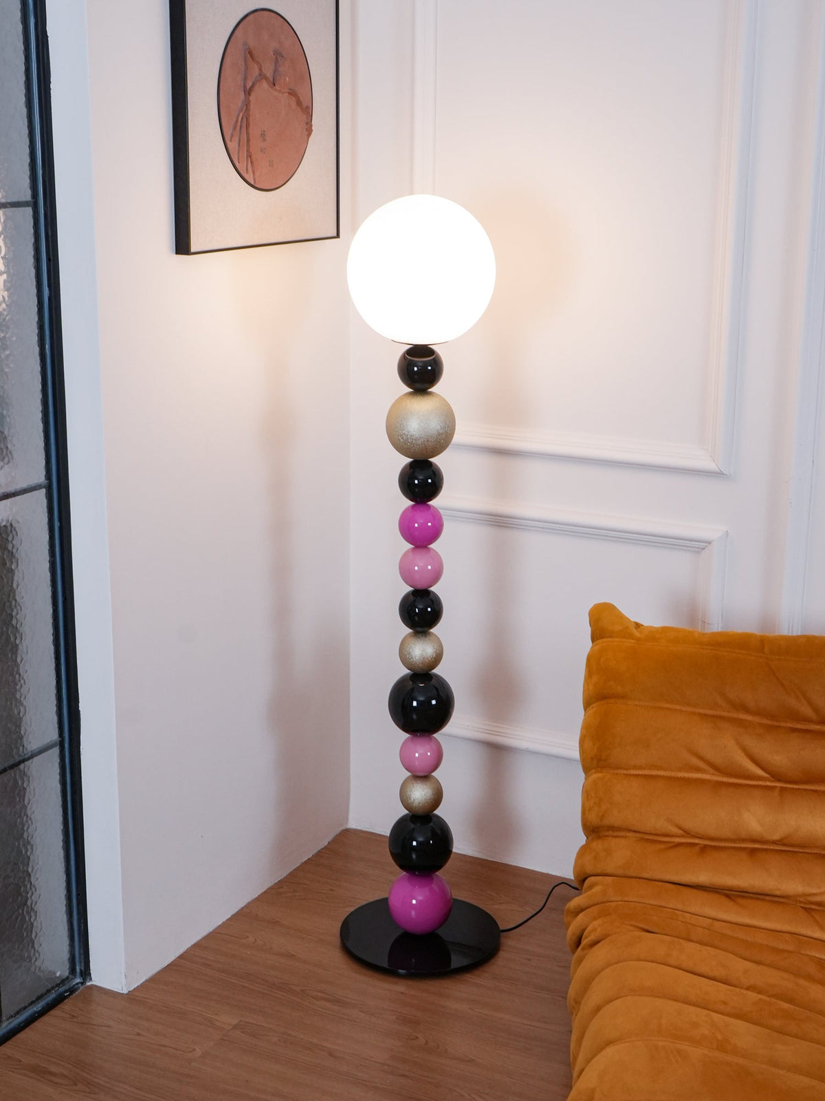 Beads vloerlamp