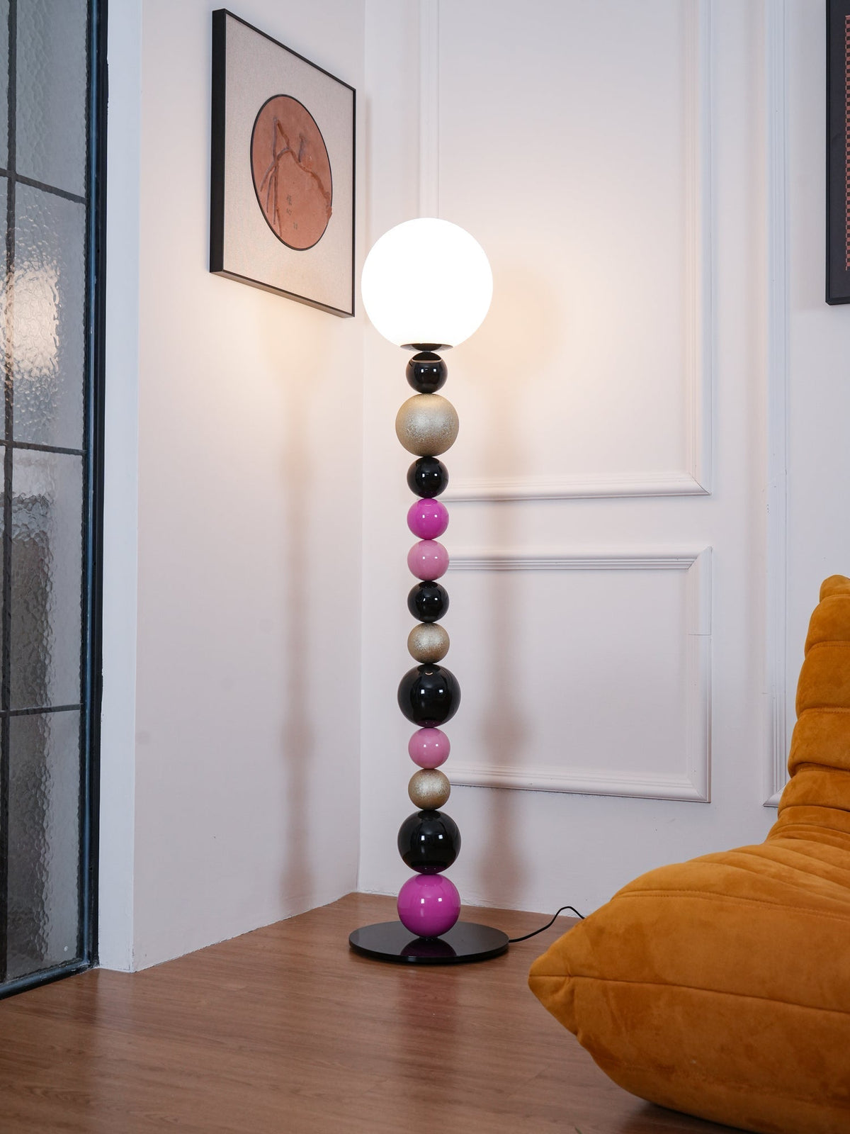 Beads vloerlamp