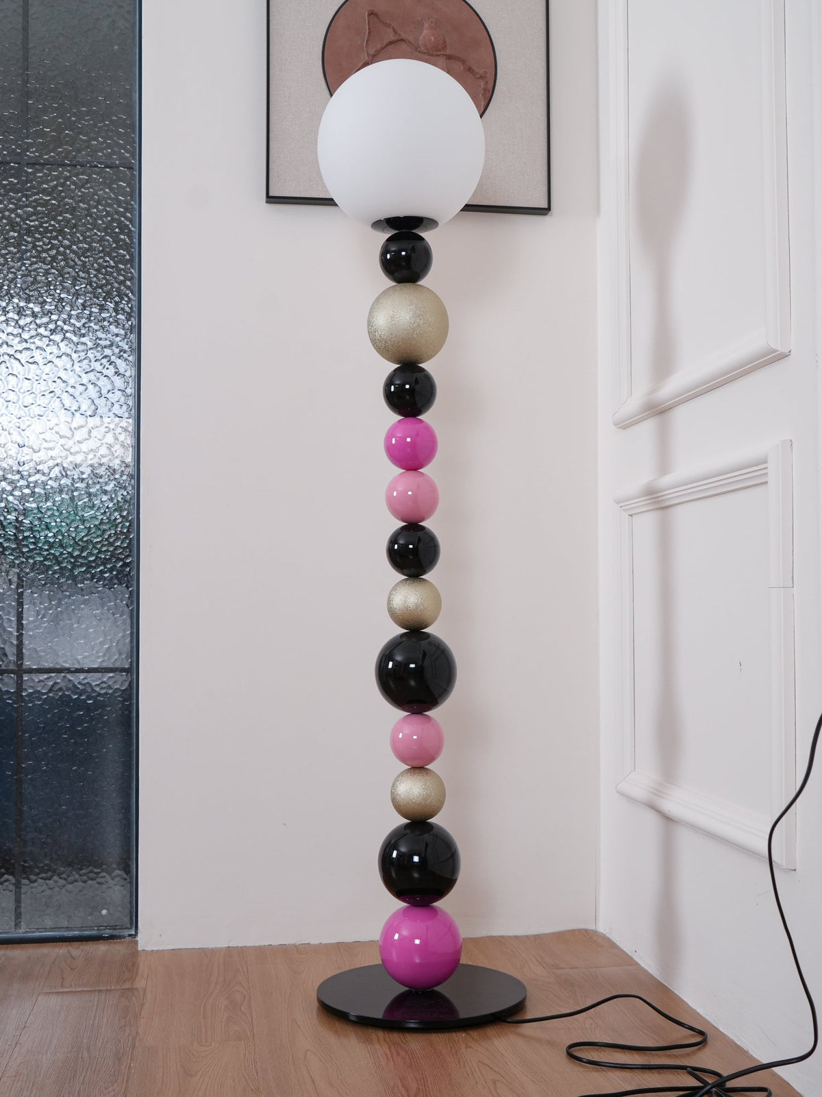 Beads vloerlamp