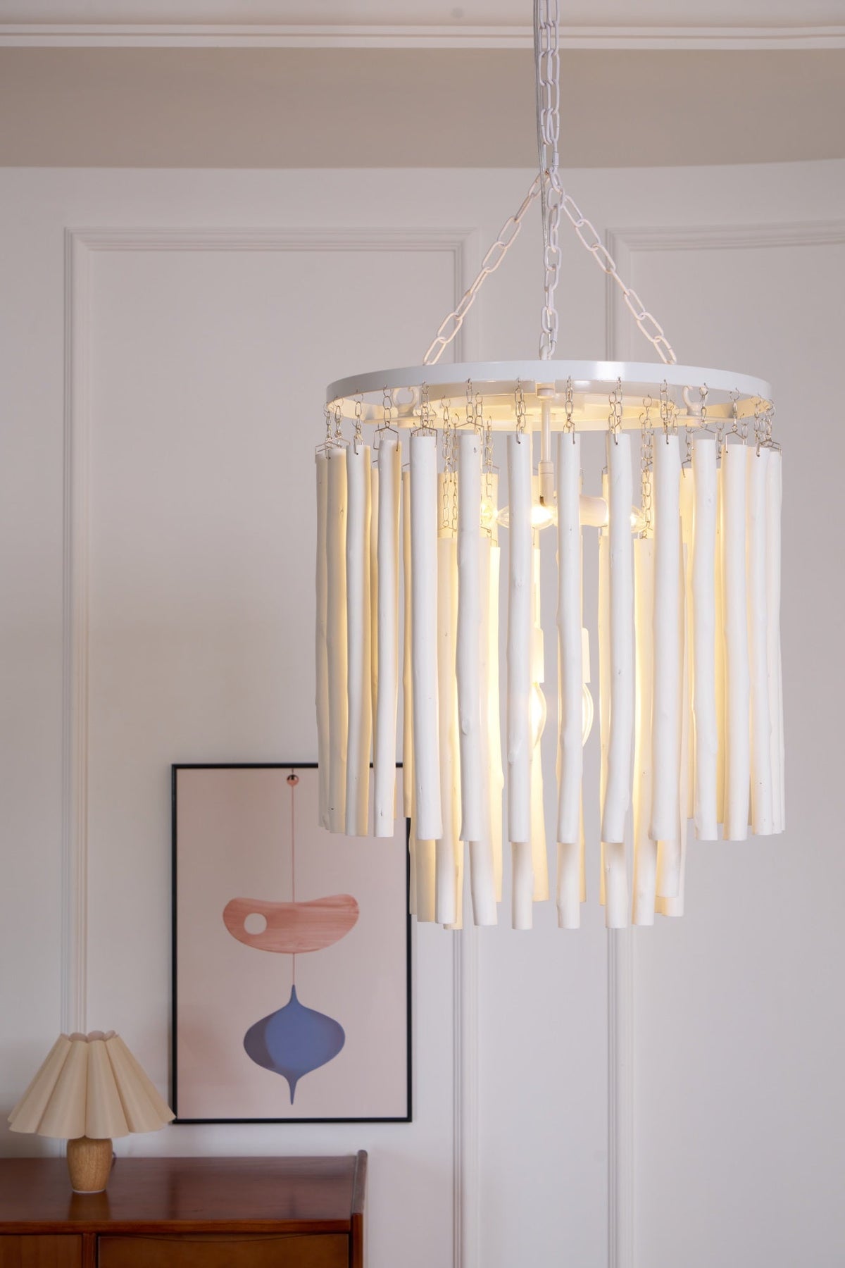 Xantir Postmodern Luxueus Hout Kroonluchter