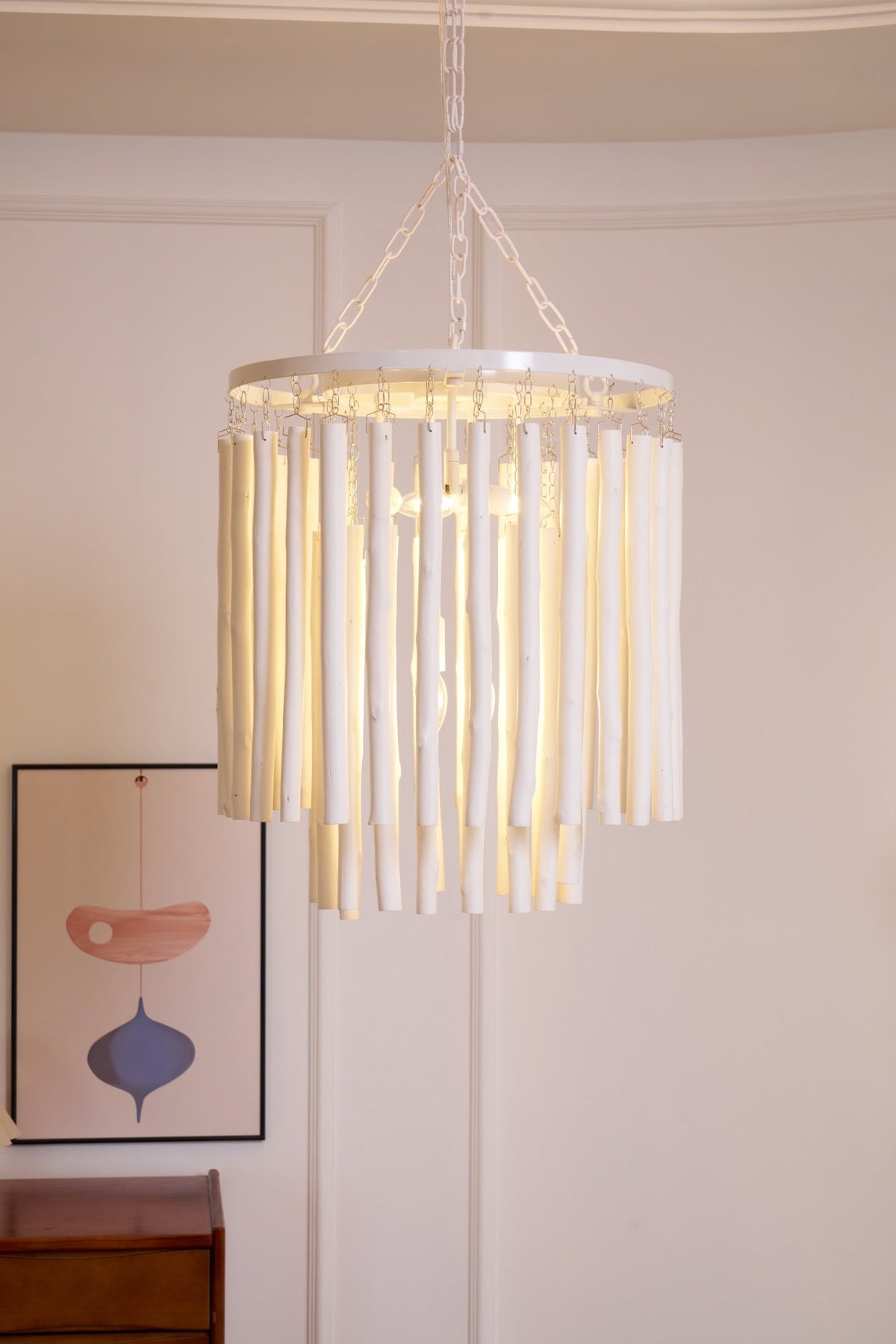 Xantir Postmodern Luxueus Hout Kroonluchter