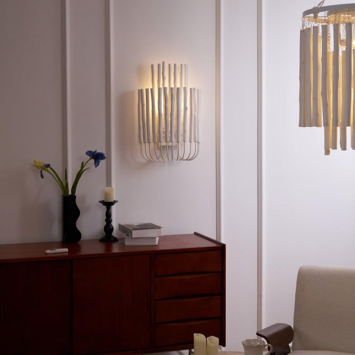 Vasilora Individual Creativity Art Houten wandlamp