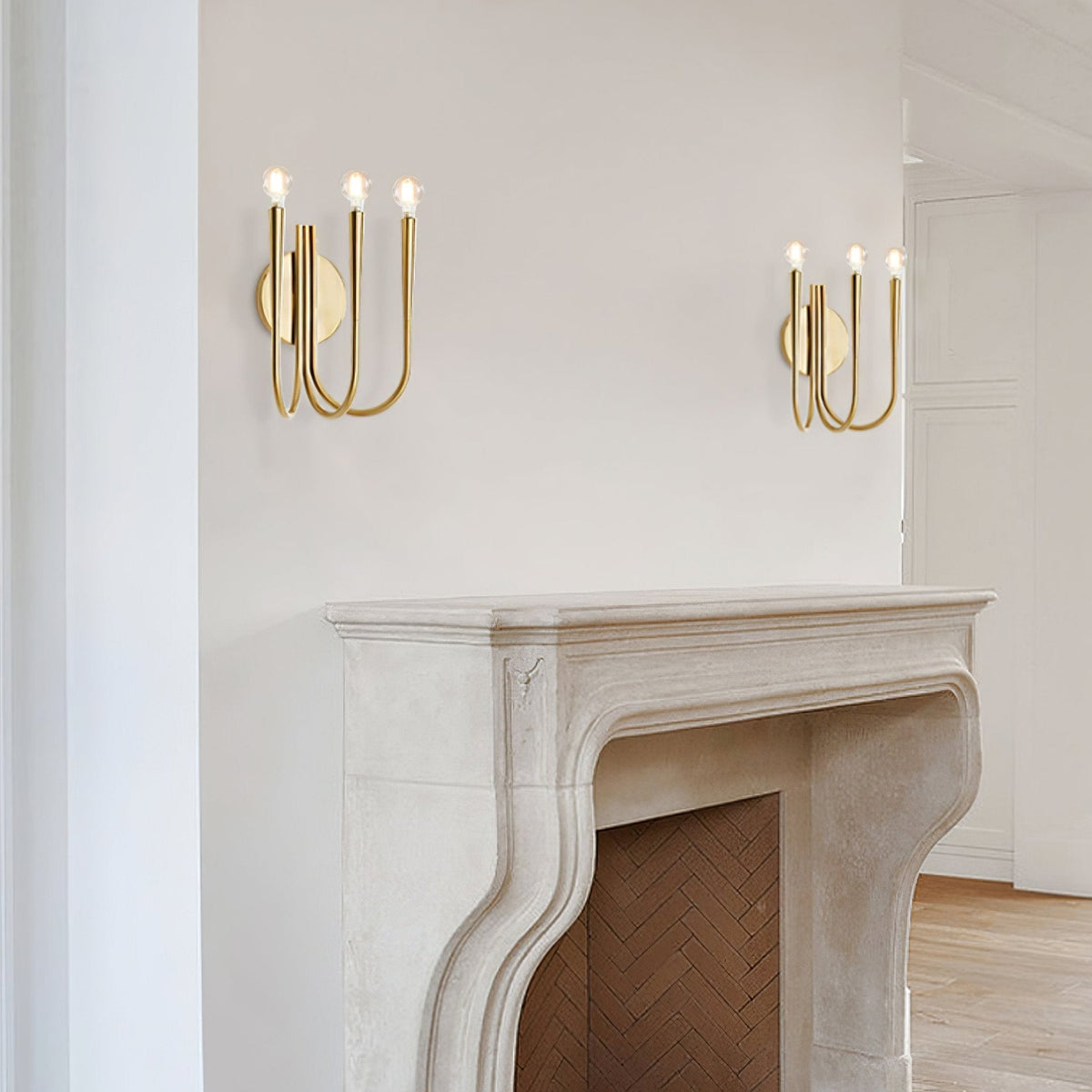 Eoveth Premium elegantie Arm wandlamp van glas