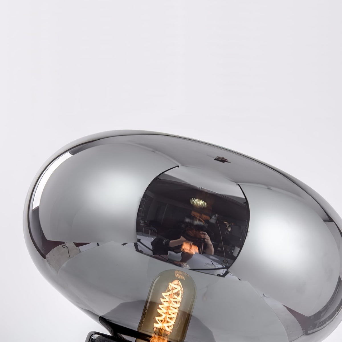 Rova Industriële tafellamp van marmer