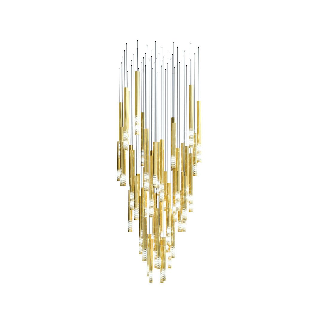 Rivinian Orchestral Cascade Kroonluchter