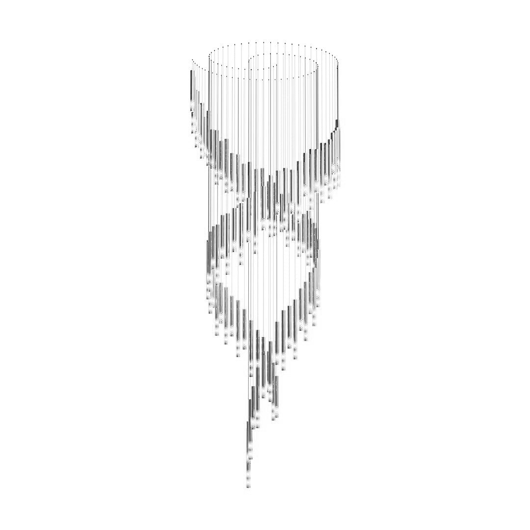 Rivinian Orchestral Cascade Kroonluchter
