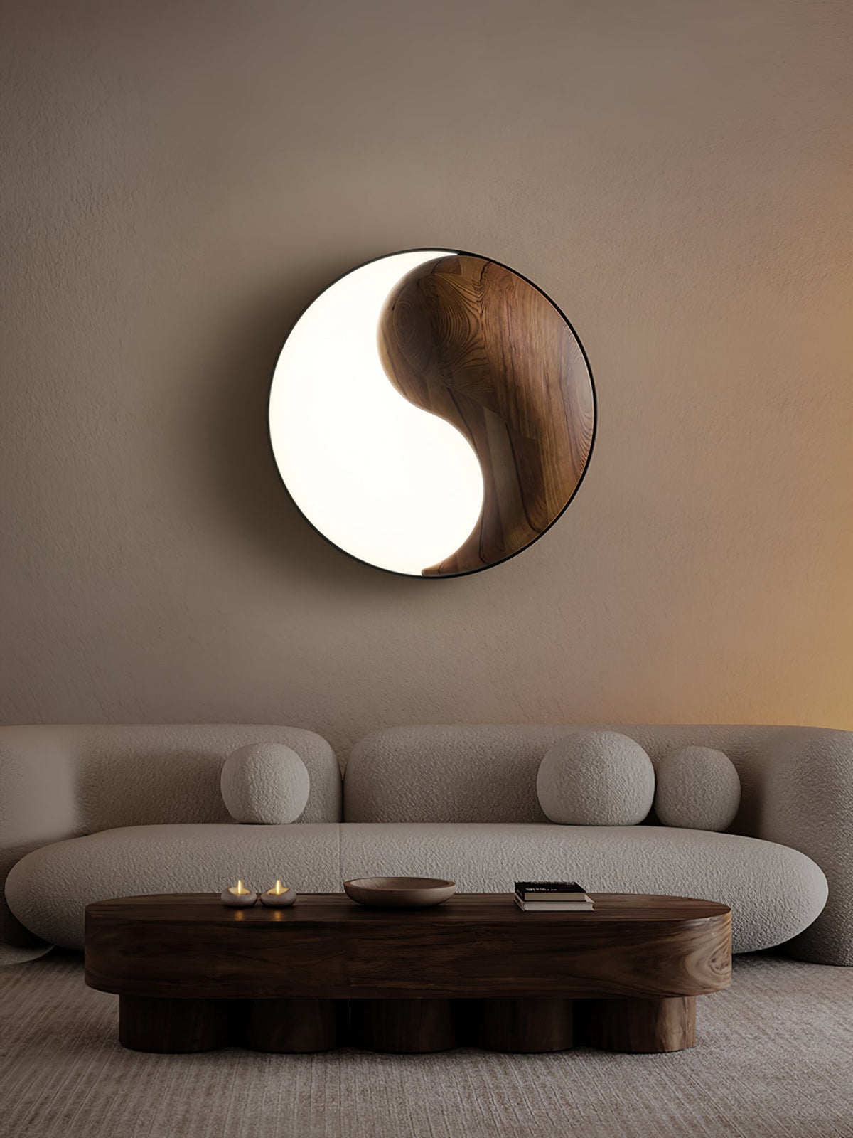 Ivelor moderne minimalistische plafondlamp van hout