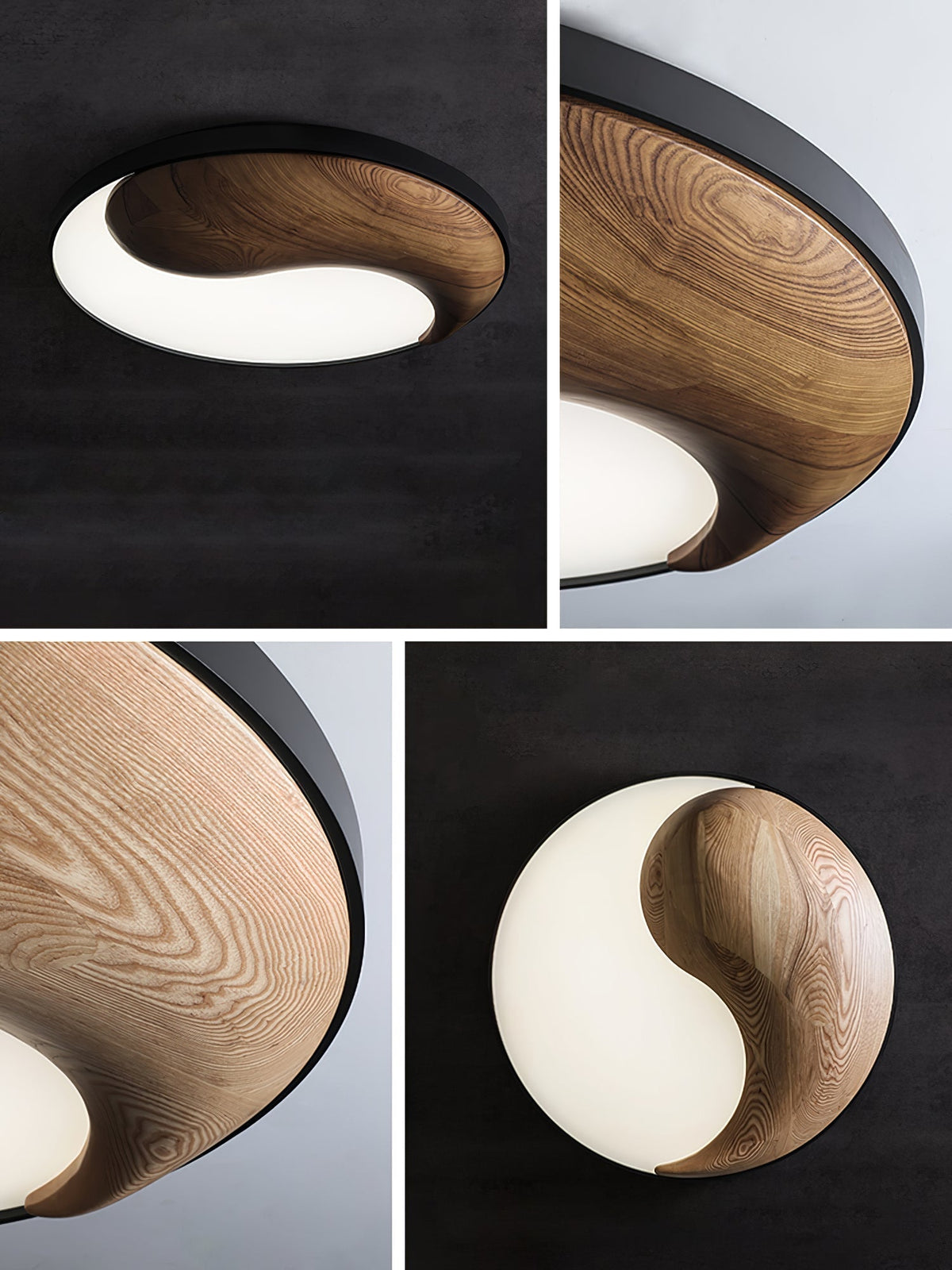 Ivelor moderne minimalistische plafondlamp van hout