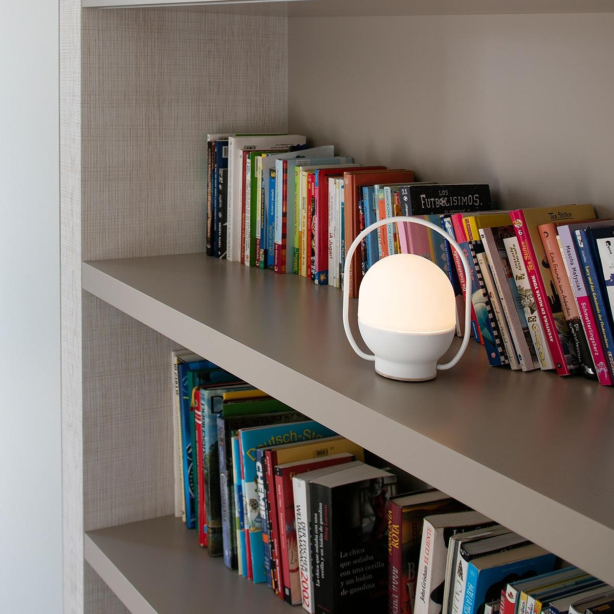 Orb Moderne tafellamp van glas