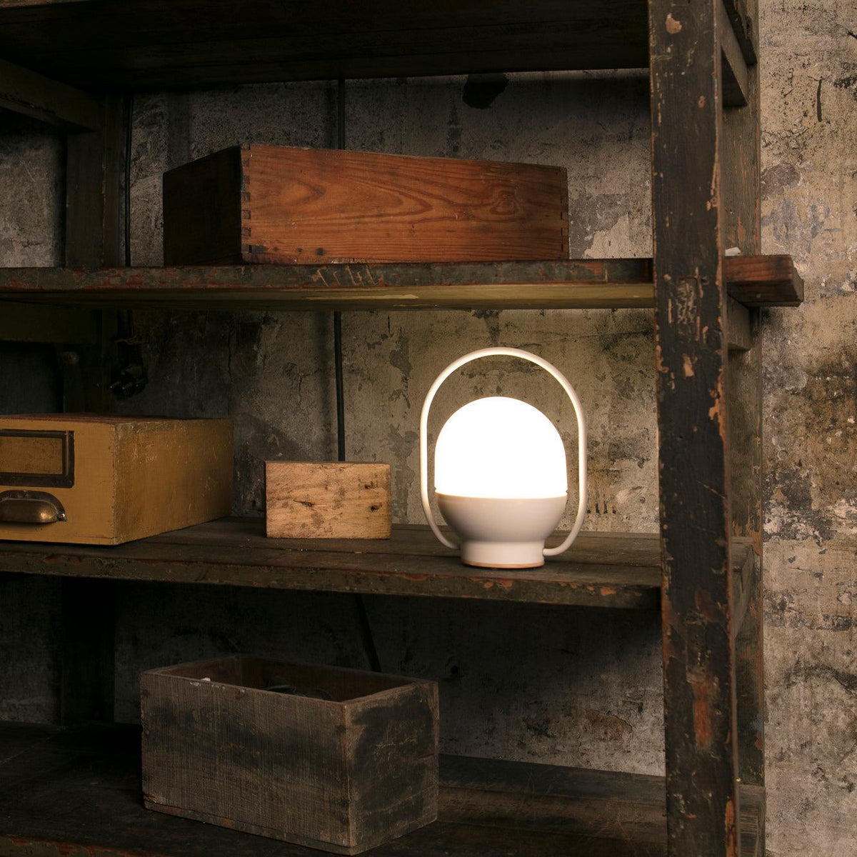 Orb Moderne tafellamp van glas