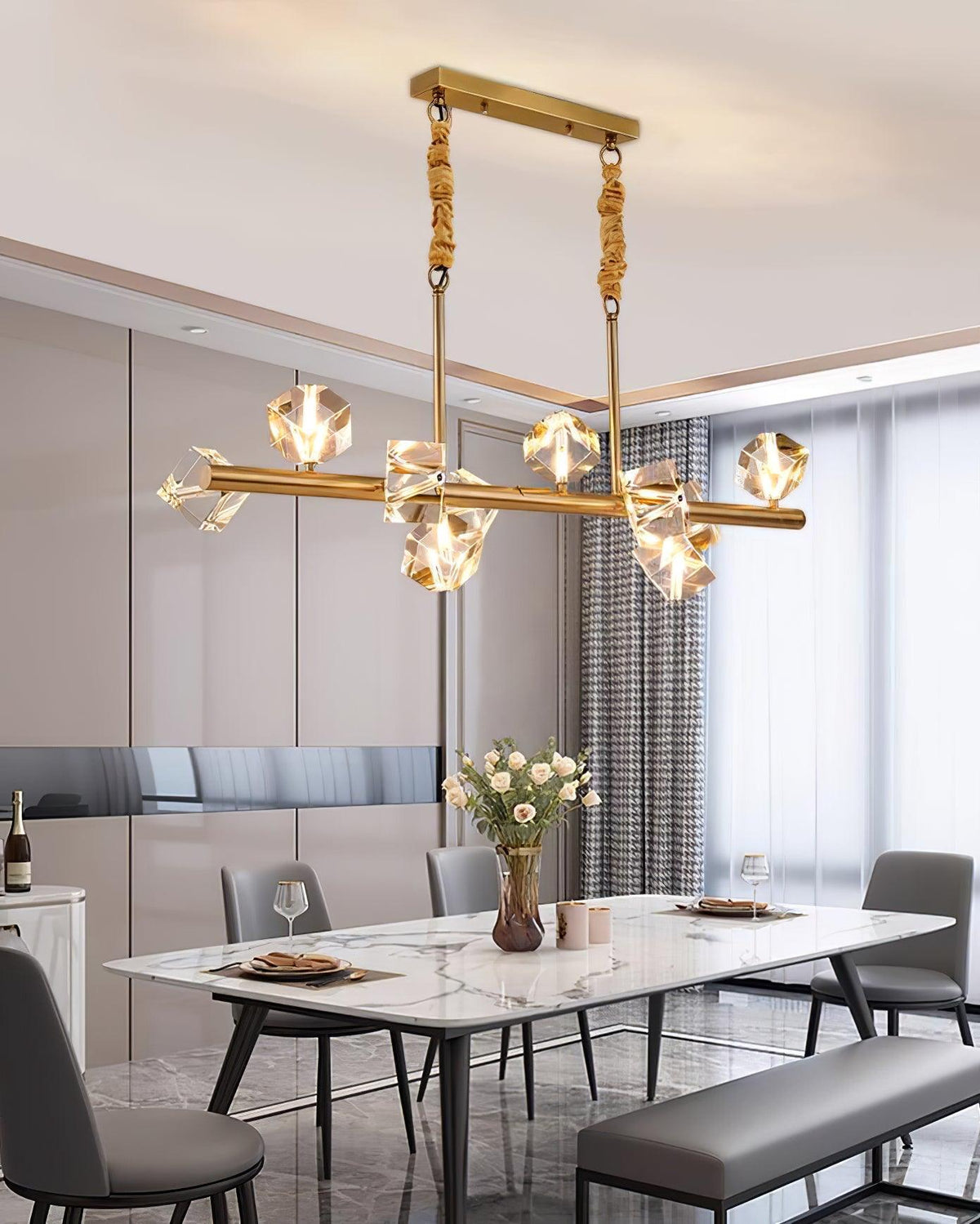 Eurthiel Luxe Kristal hanglamp