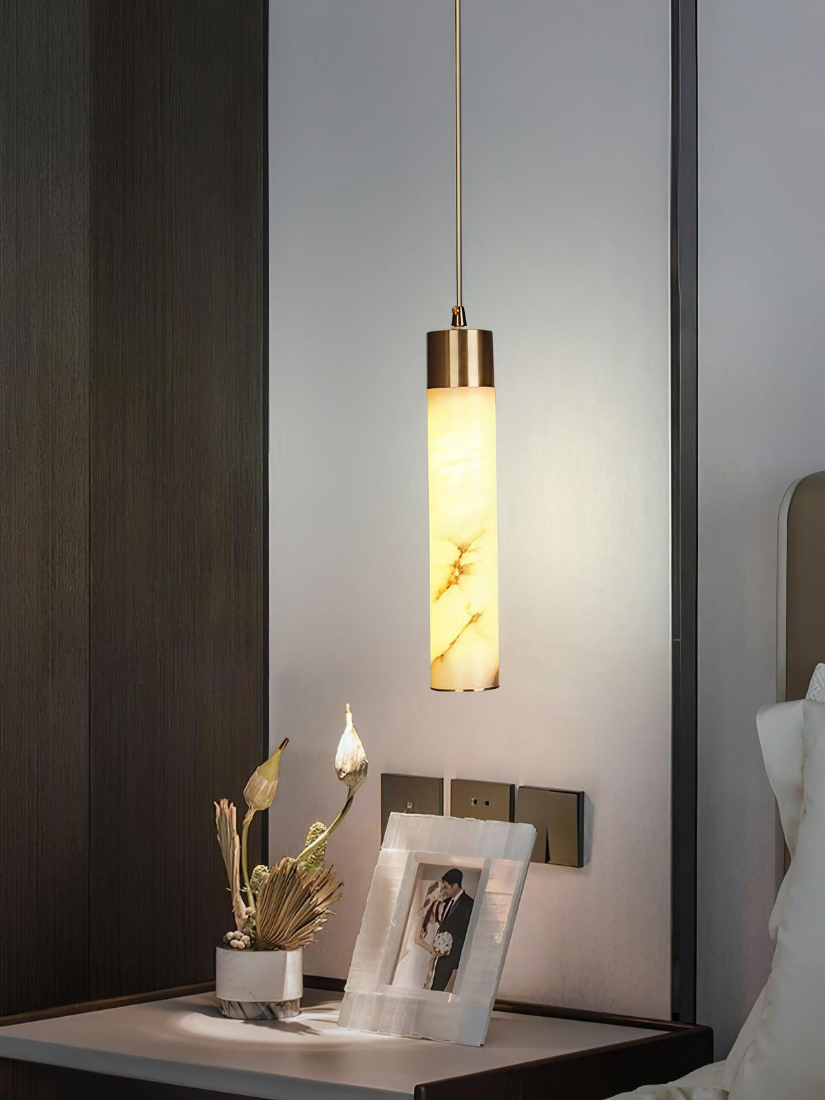 Rin Cylinder albasten hanglamp
