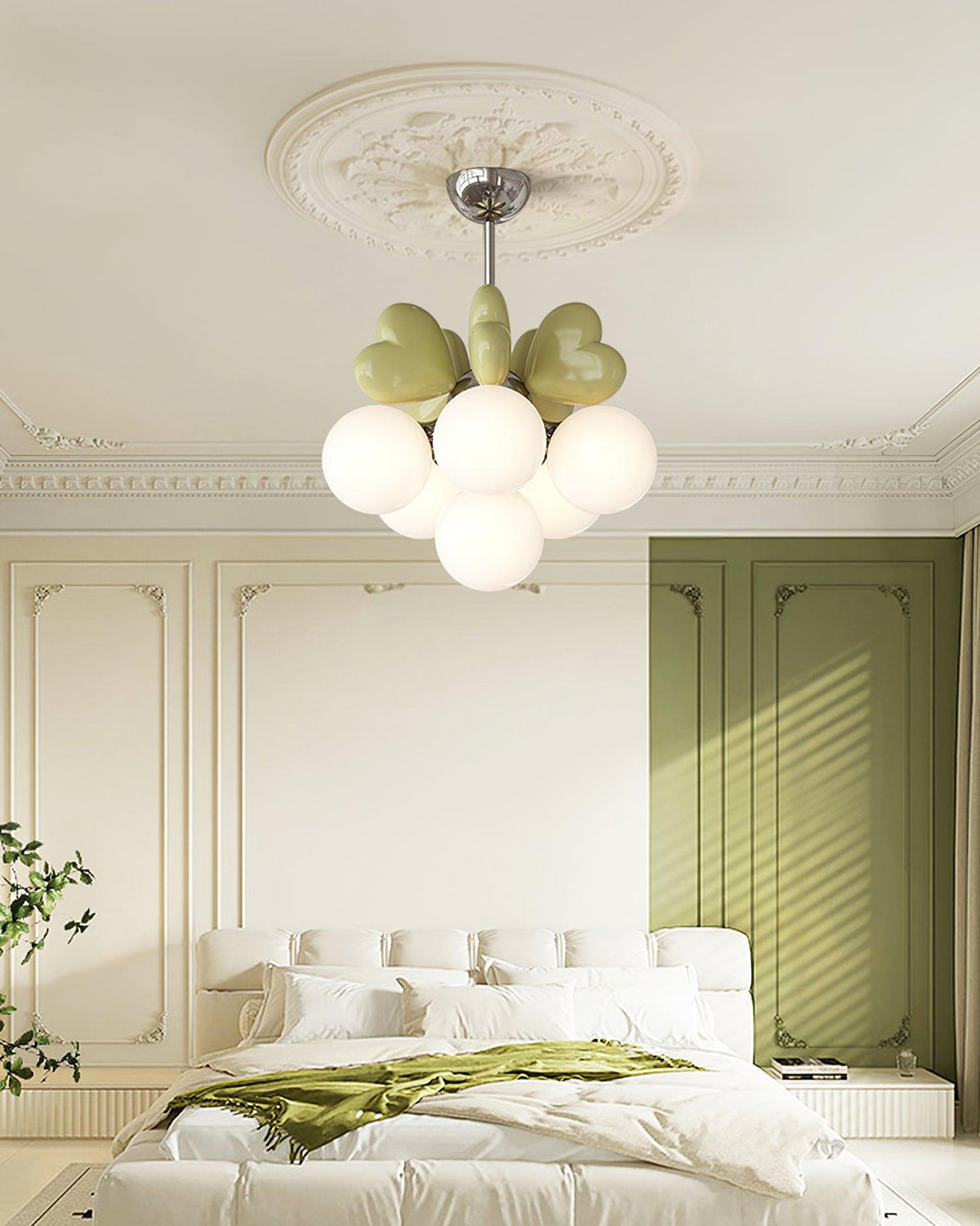 Kroonluchter Heart Accents bollen Shades Speels Modern Kinderkamer