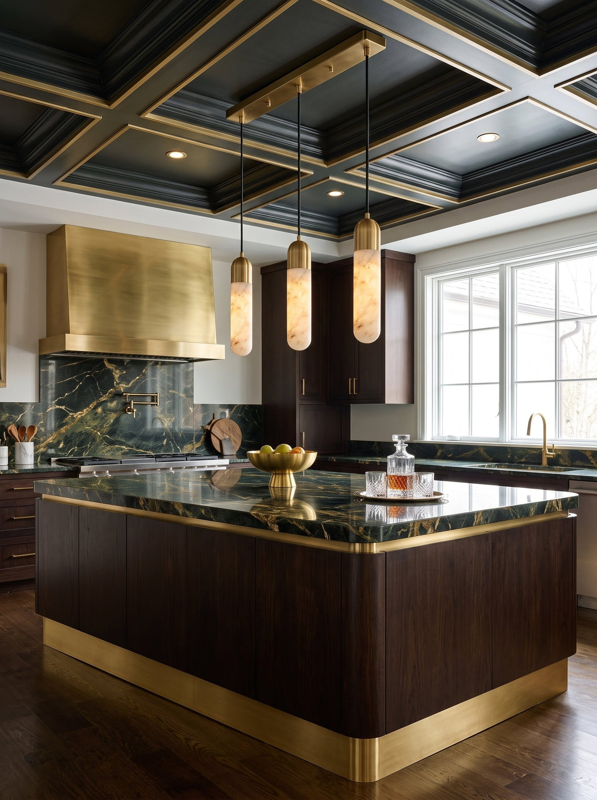 Loxcombe Albasten hanglamp