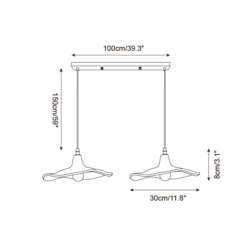 Rivinaine hanglamp