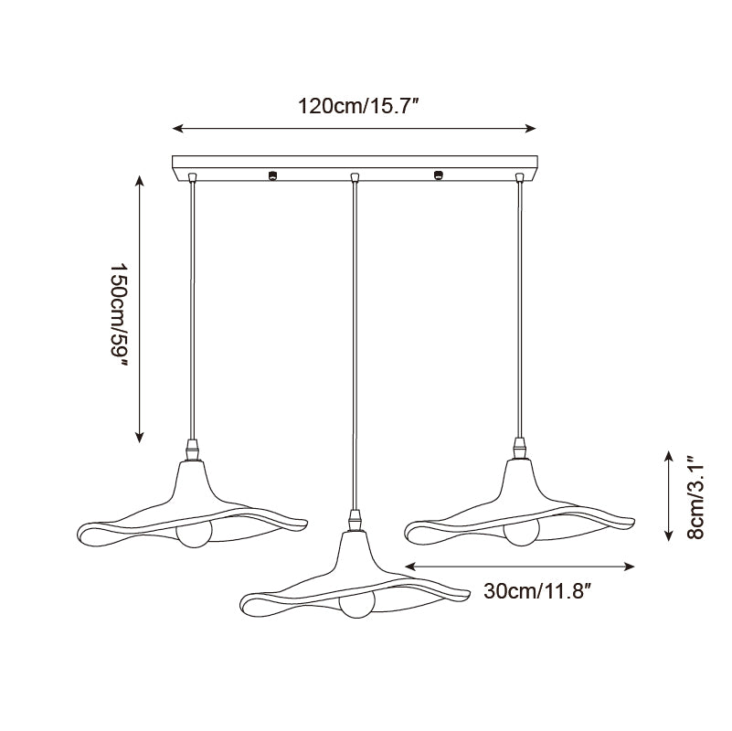 Rivinaine hanglamp