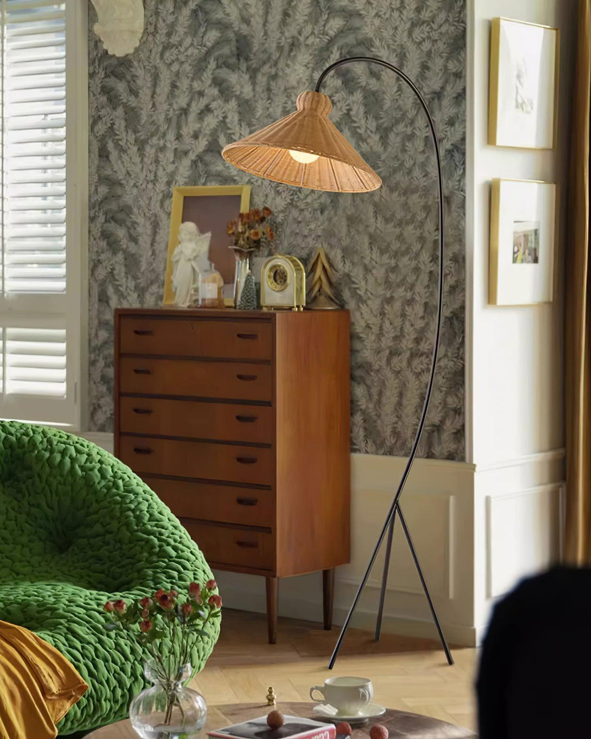 Tana geweven vloerlamp