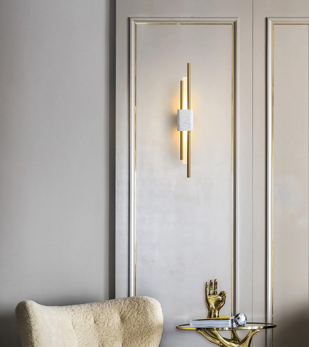 Mirenol Premium Noordse kunst Marmer wandlamp