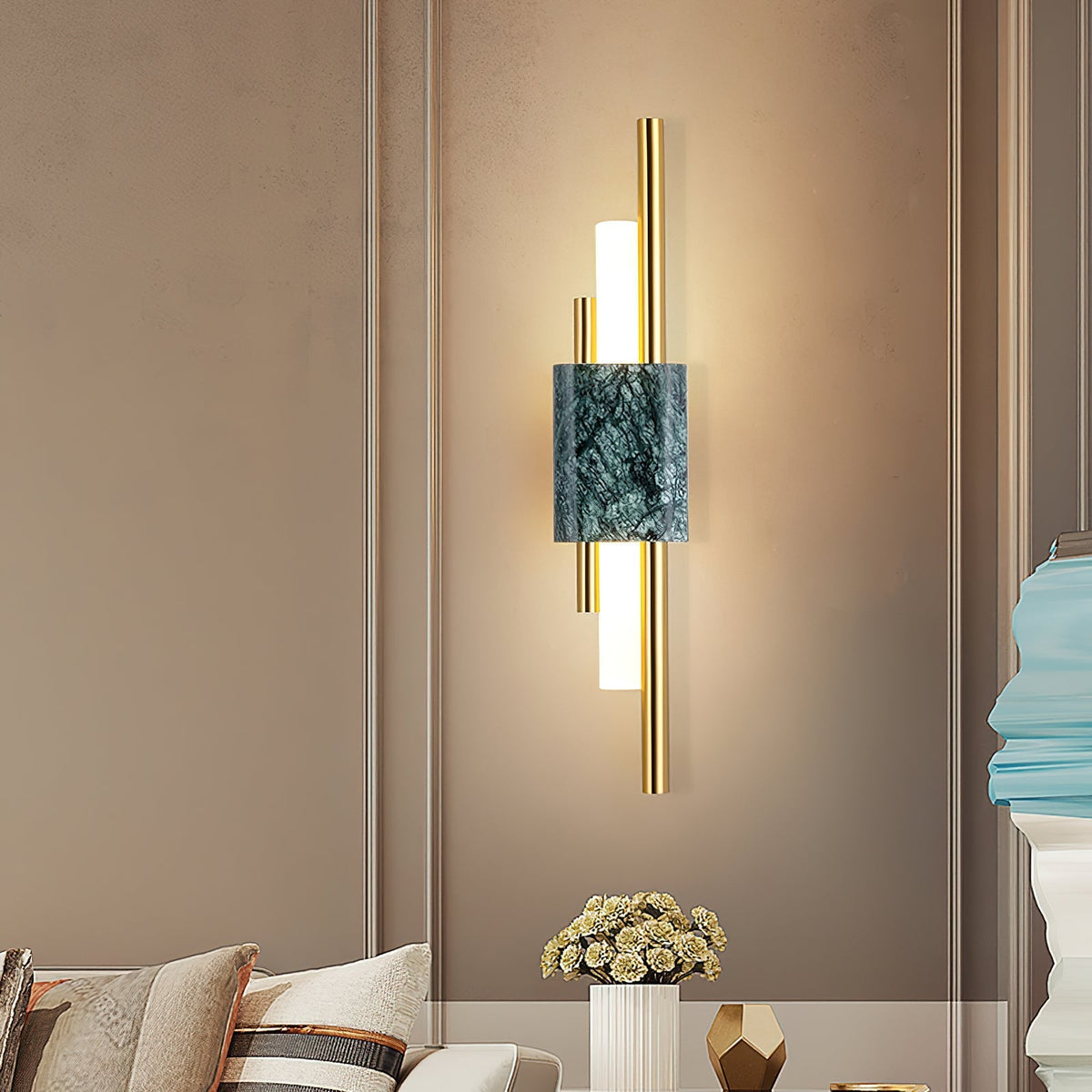 Mirenol Premium Noordse kunst Marmer wandlamp
