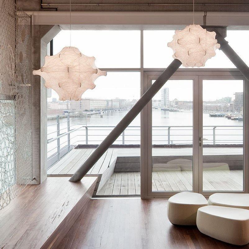 Soti moderne hanglamp van zijde