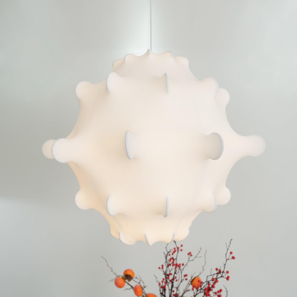 Soti moderne hanglamp van zijde
