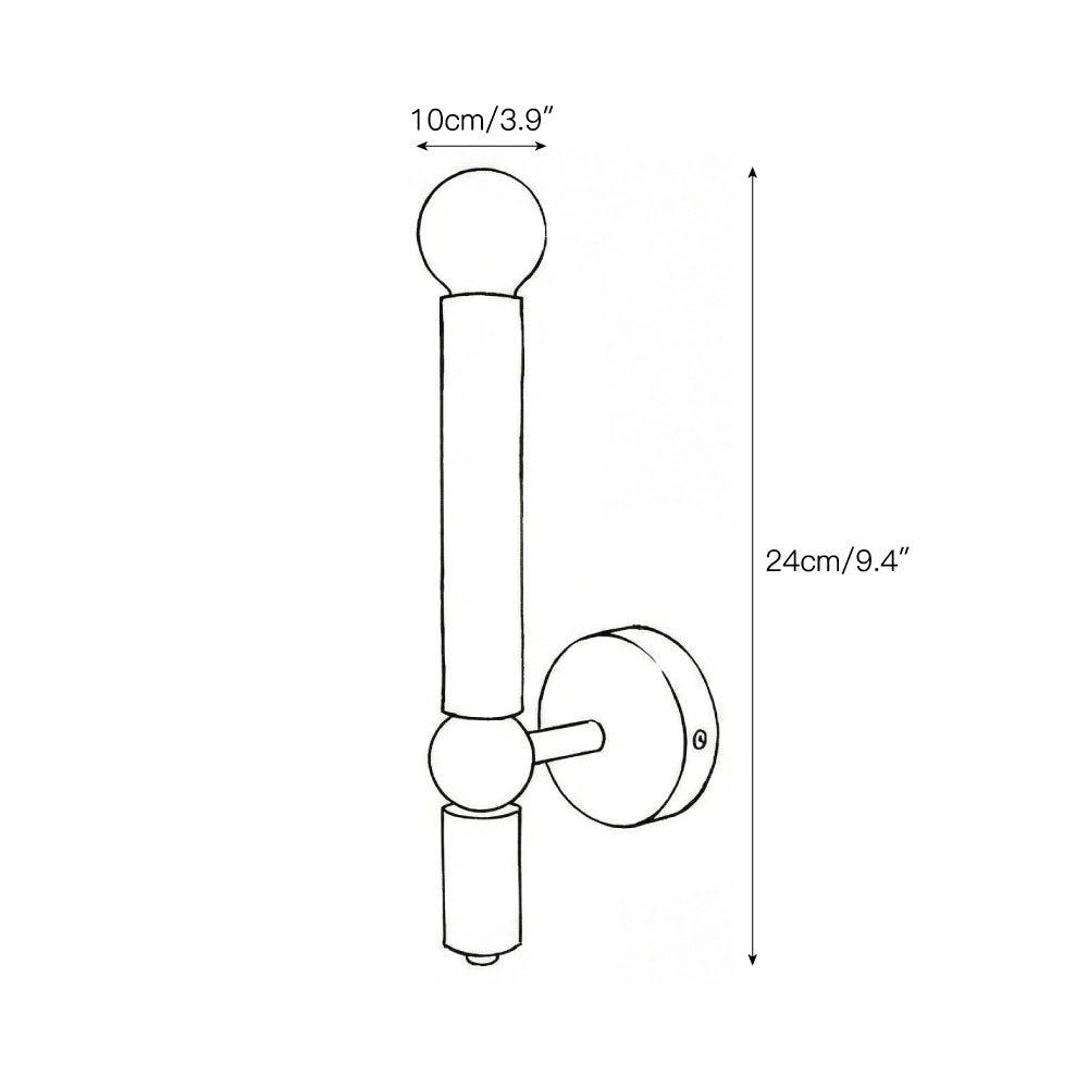 Terienenne wandlamp
