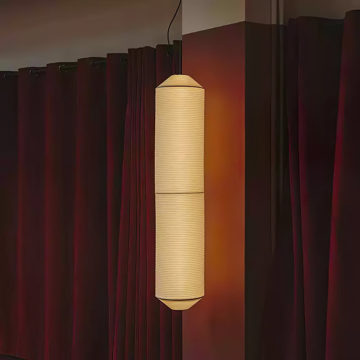 Oren moderne minimalistische hanglamp van natuurlijke mulberry zijde