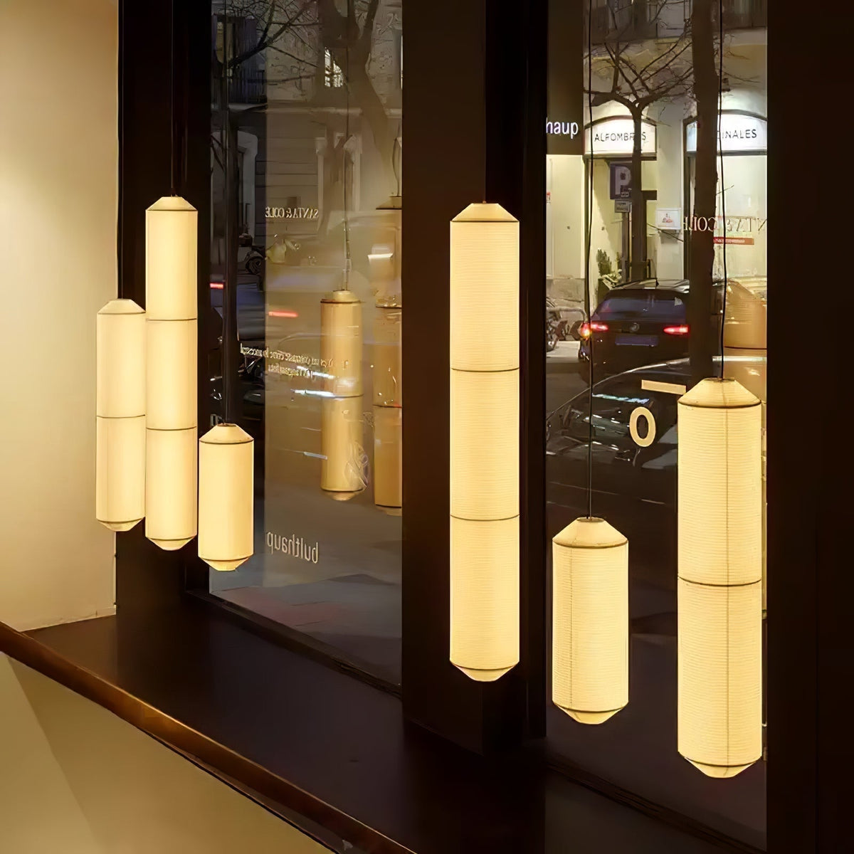 Oren moderne minimalistische hanglamp van natuurlijke mulberry zijde