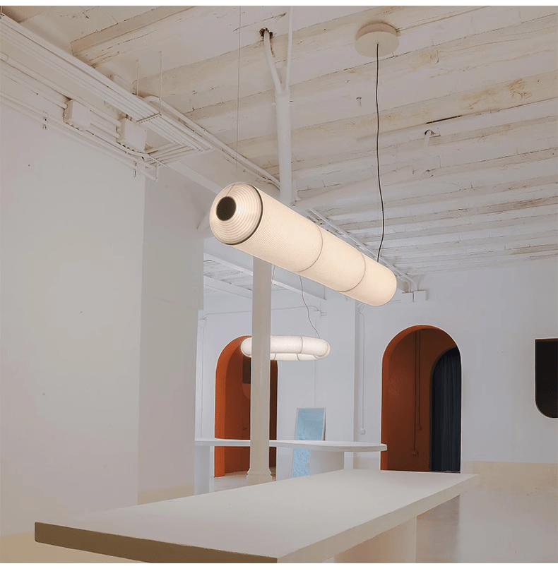 Oren moderne minimalistische hanglamp van natuurlijke mulberry zijde