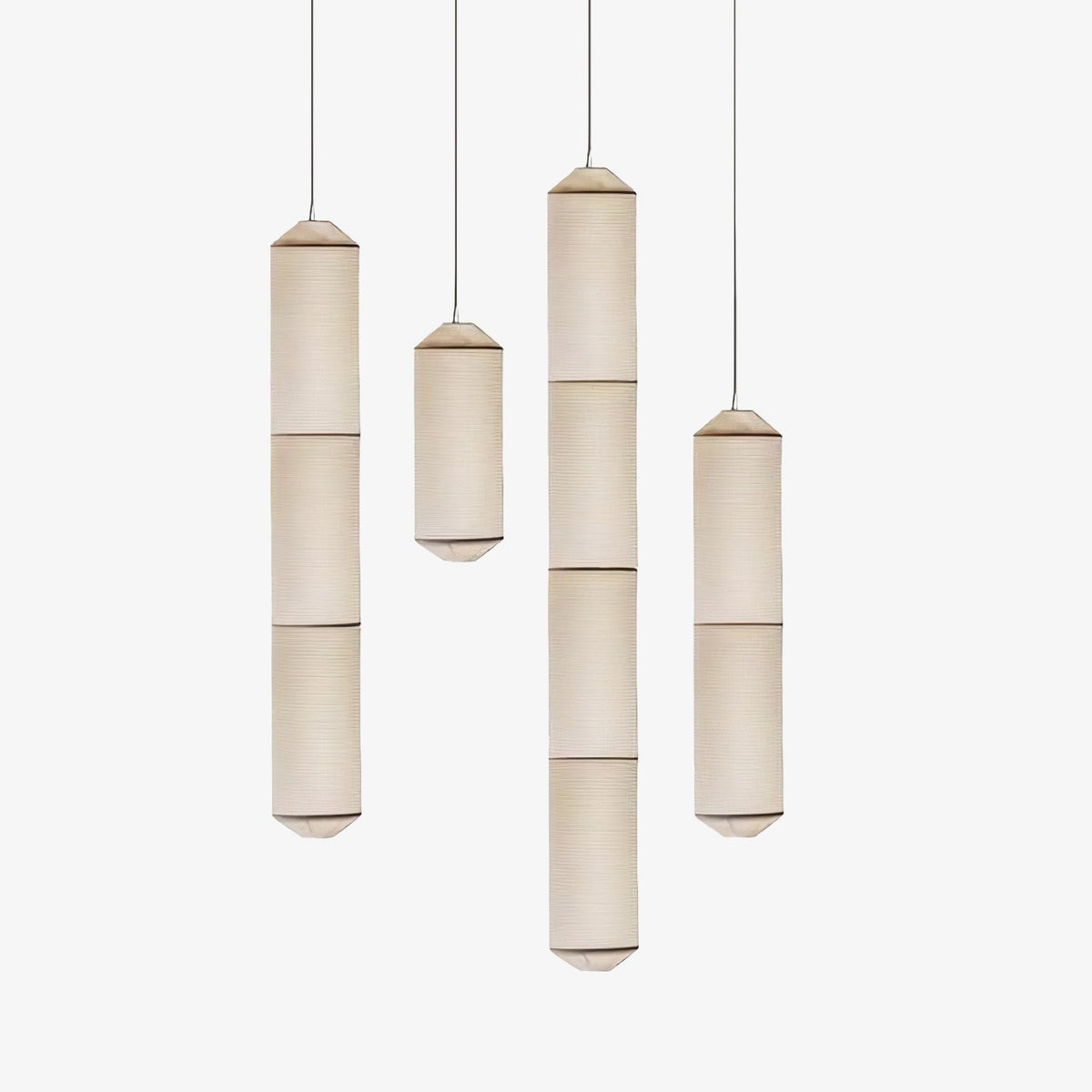 Oren moderne minimalistische hanglamp van natuurlijke mulberry zijde