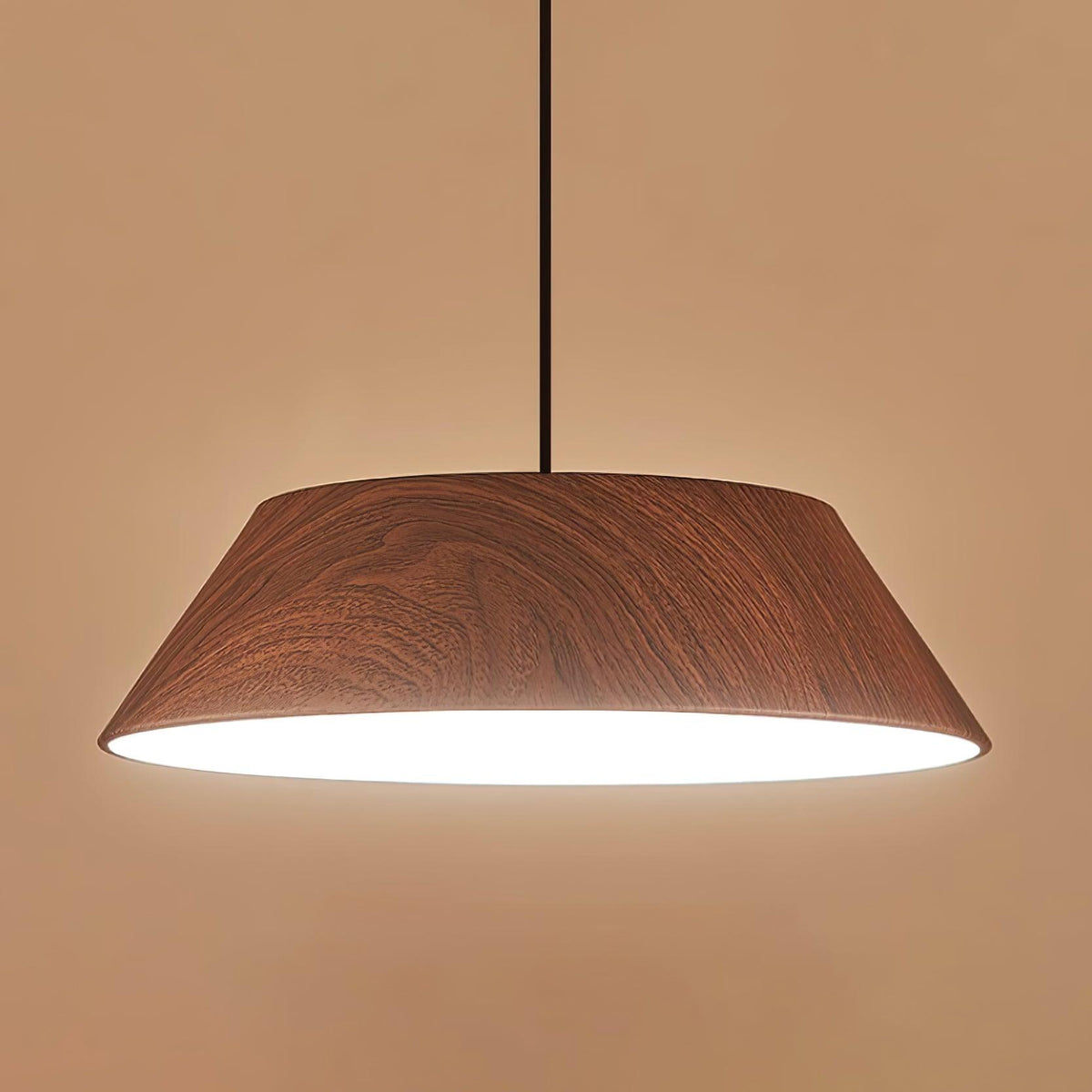 Novain hanglamp met houtnerf