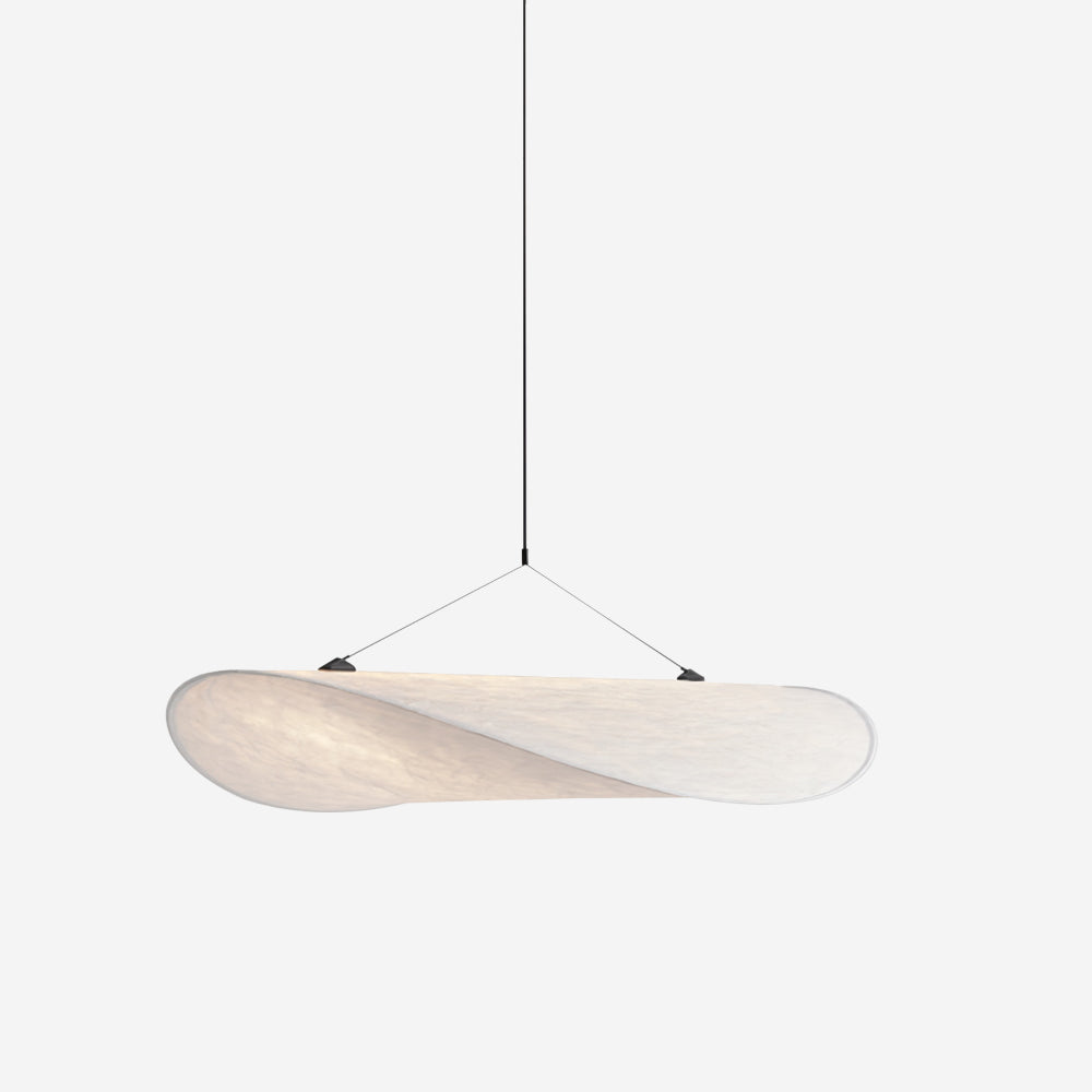 Larenol hanglamp van glas van papier en glasvezel