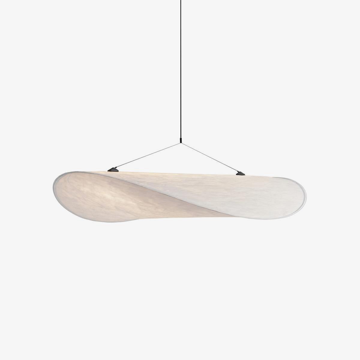 Larenol hanglamp van glas van papier en glasvezel
