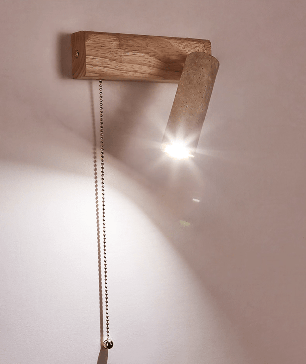 Teriuelia wandlamp met trekkoord