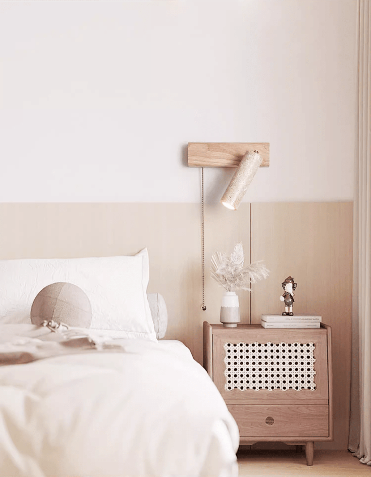 Teriuelia wandlamp met trekkoord