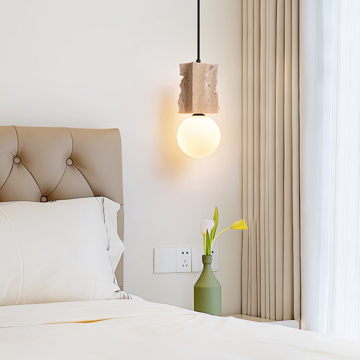 Travertin Raw Edge hanglamp