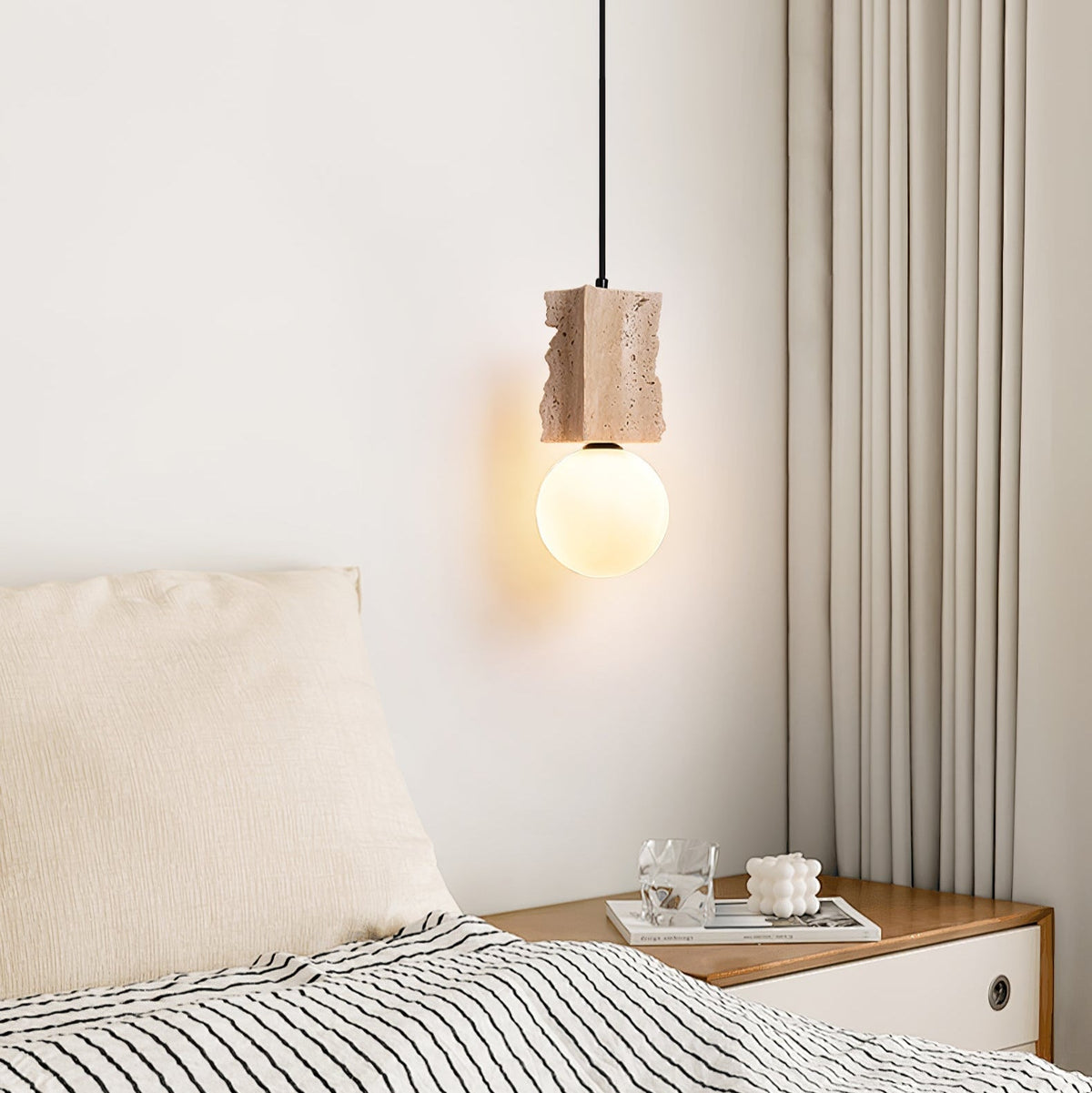 Travertin Raw Edge hanglamp